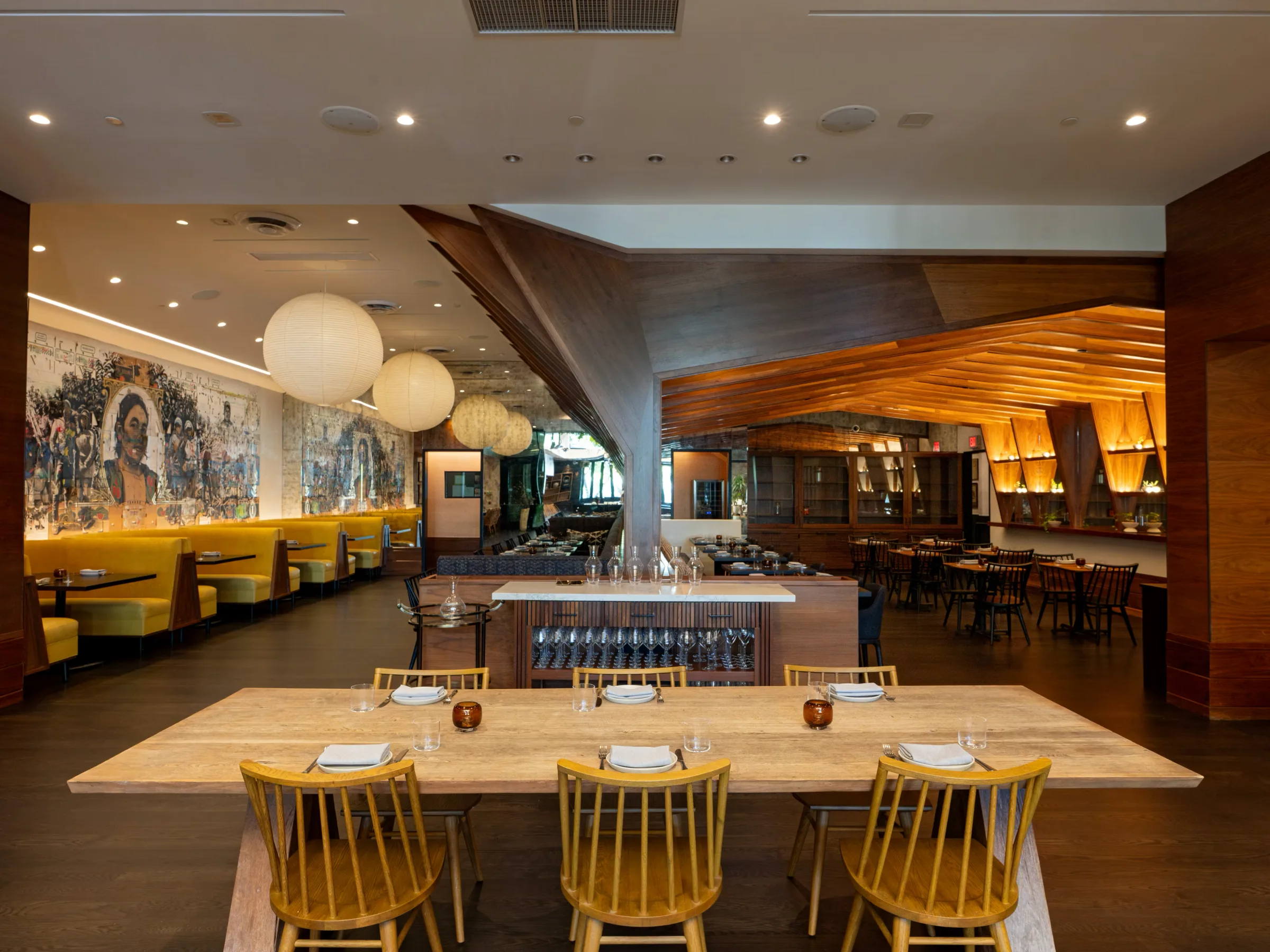 The Darling dining room